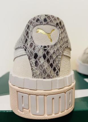 Кроссовки женские puma cali suede snake оригинал5 фото