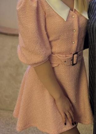 Трендова твідова сукня