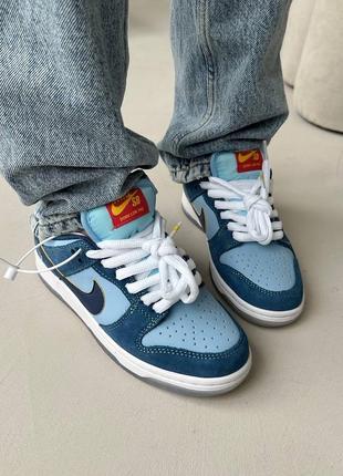 Кроссовки nike dunk low pro coastal blue