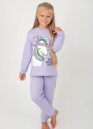 Піжама для дівчинки тепла