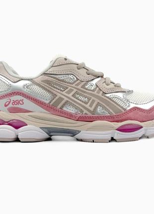 Кроссовки asics gel-nyc cream/mineral beige5 фото