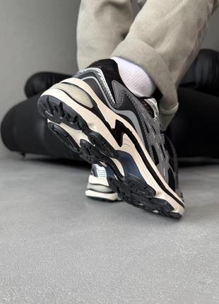 Кроссовки asics gel-preleus black/grey 6