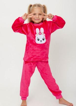 Пижама теплая для девочки 5 цветов