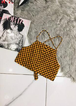 Кроп топ zara
