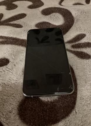Apple iphone xs max 64gb 64gb silver icloud
