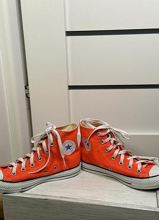 Кеди converse all star високі