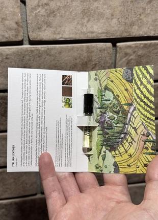 Memo paris italian leather edp, фирменная миниатюра-пробник