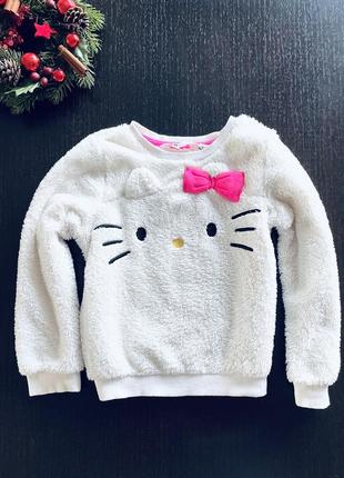 Свитер hello kitty для девочки 4-6 лет h&amp;m