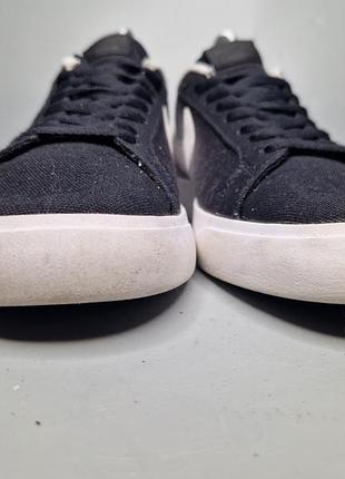 Кеди nike sb blazer vapor txt black/white