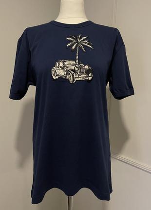 Мужска я футболка бренд dolce&gabbana  оригинал!