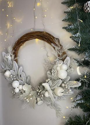 Новогодние венчики и дикорации 🎄🎅