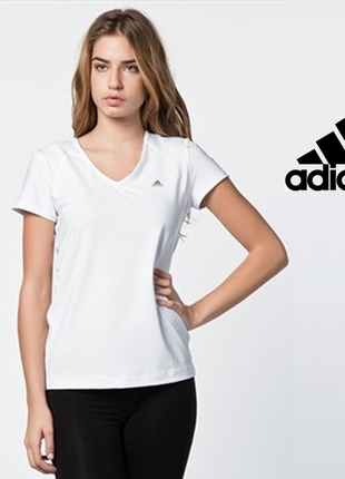 Футболка multi adidas® performance essentials, белая | технология App® made in philippines