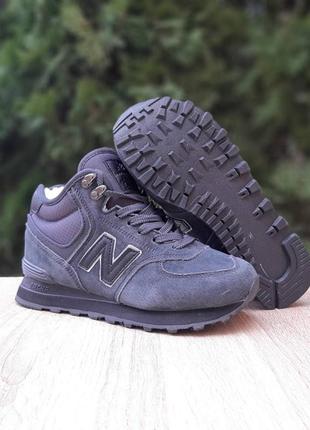 Зимние кроссовки женские new balance 574