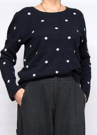 Джемпер сірий у горох, logg h&amp;m.