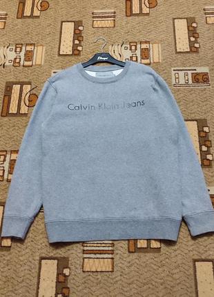 Свитшот оверсайз calvin klein jeans оригинал толстовка кофта реглан