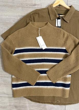 Светр бежевий 26% вовни в складі