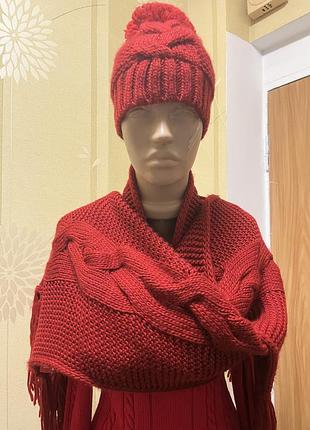 Шапка і шарф великий германия производитель оригінал
