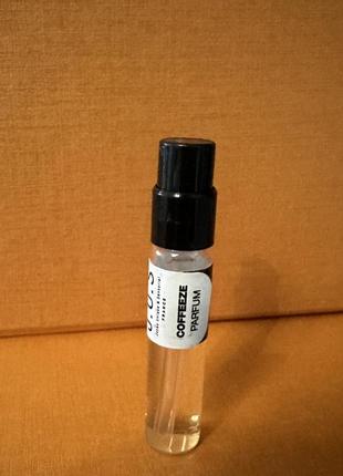J.u.s parfums coffeeze пробник оригинал