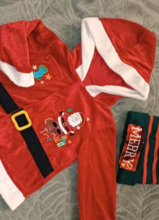 Костюм санты, дед мороза
