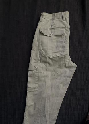 Бежевые карго штаны