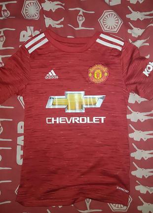 Футболка спортивная футбольная manchester united