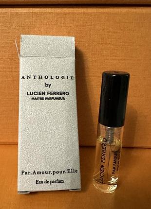 Lucien ferrero par amour pour elle пробник оригінал