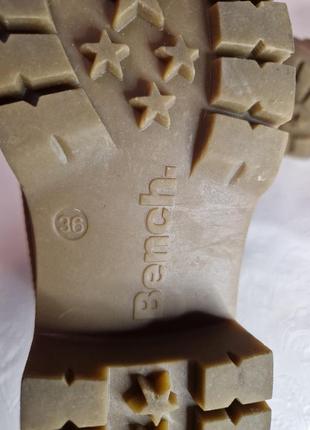 Осенние ботинки bench 4