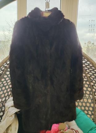 Норковая шуба