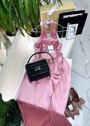 Сатиновый комбинезон zara🎀