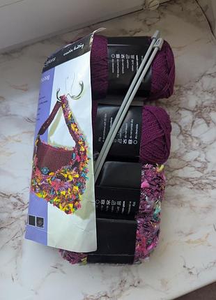 Набір для рукоділля в'язання сумочки