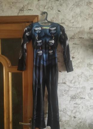 Костюм тора героя марвел 7-8 лет