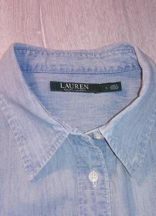 Рубашка размера l. ralph lauren. 100% cotton.