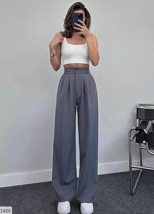 Штаны палаццо.
материал-костюмная ткань.
отличный пошив и качество