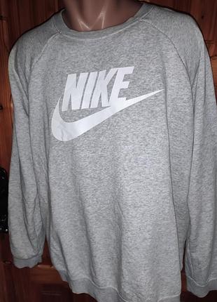 Стильная фирменная кофта реглан батник оригинал.nike.л-хл.унисекс