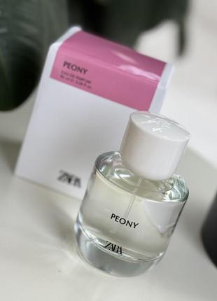 Парфумована вода zara peony, 90ml