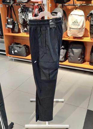 Штани nike sportswear Light splicing athleisure casual sports pants black cj4334-010