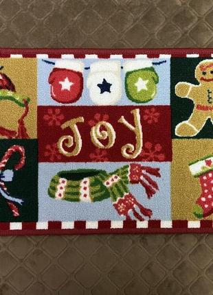 Новогодний коврик для дома «joy»