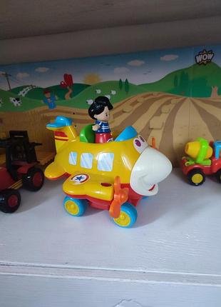 Озвученный самолетик kiddieland