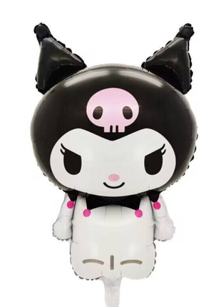 Фигурный шарик куроми <unk> kuromi No1 - кролик милый с черными ушками 
83*49 см