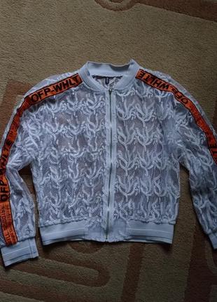 Кофта женская, летняя кофта в сетку