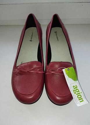 Кожаные туфли балетки lands’ end