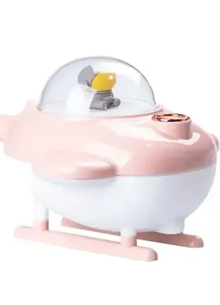 Увлажнитель воздуха для детской комнаты самолетик 220 мл, розовый