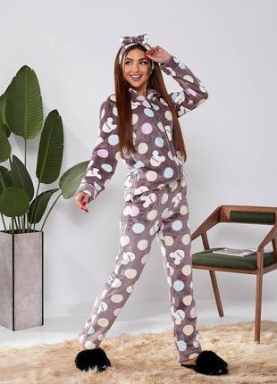 Пижамный костюм+ повязка в подарок
