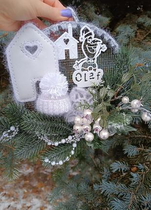 Новогодний декор ручной работы