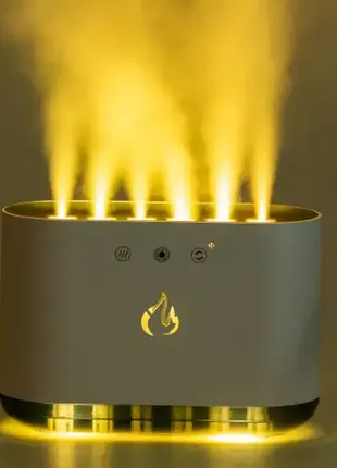 Увлажнитель воздуха с rgb-подсветкой и синхронизацией с музыкой 900 мл, белый