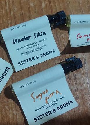 Пробники духов sister's aroma