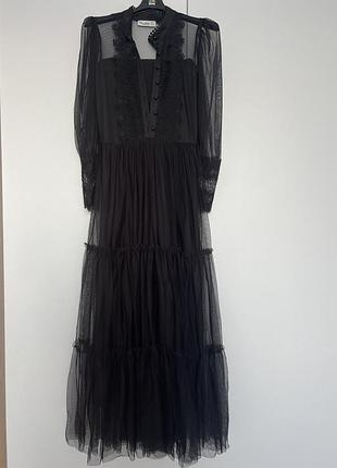 Роскошное платье из фатина