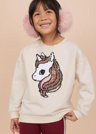 Невероятный плюшевый свитшот 5-6н &amp; m