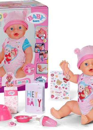 Zapf кукла пупс эмма беби борн 836392 baby born emma