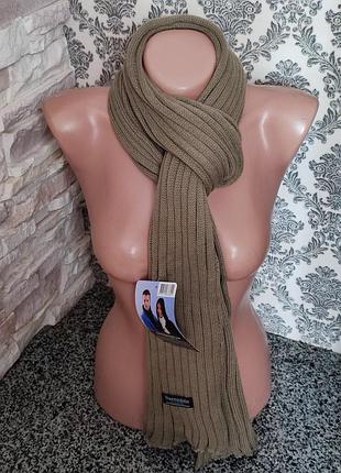 Германия💯🔥новый качественный теплый шарф унисекс 180*17 (50)